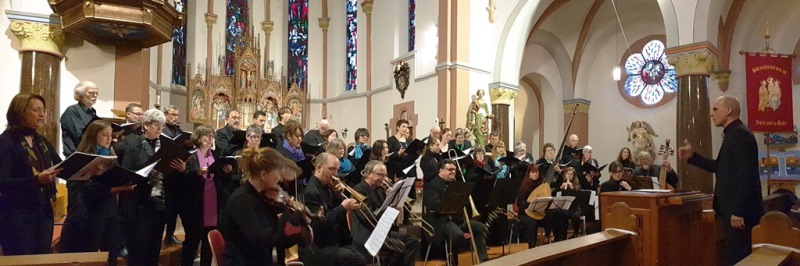 Tage der Alten Chormusik - Cappella Cusana | Camarata Eyfalia | Leitung: Andreas Köhs | St. Marien Rachtig - Bernkastel-Kues im April 2019