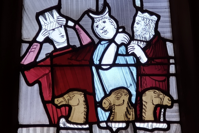 Dreikönigskirche Fenster Drei Könige