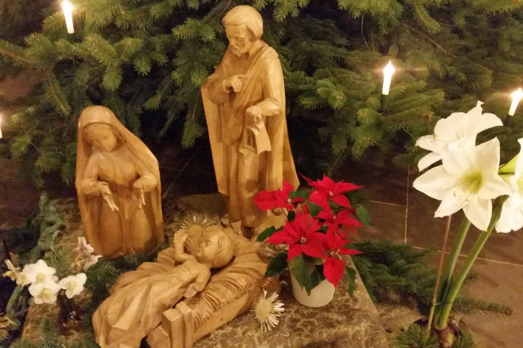 Weihnachtskrippe im Kloster Engelthal