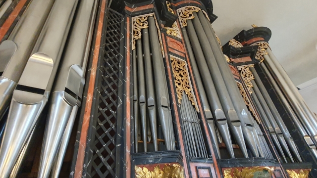 Historische Macrander-Orgel in der Klosterkirche Engelthal