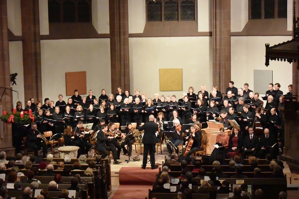 Oratorienkonzert der Kantorei Sachsenhausen vor COVID 19