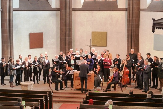 Kantatengottesdienst vor COVID-19