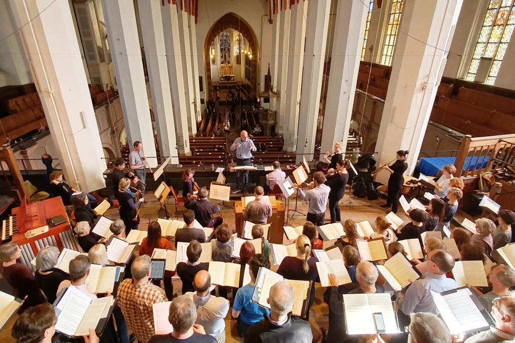 Probe des Kurt-Thomas-Kammerchores zur Motette in der St. Thomaskirche zu Leipzig im Oktober 2019 | Leitung: Andreas Köhs