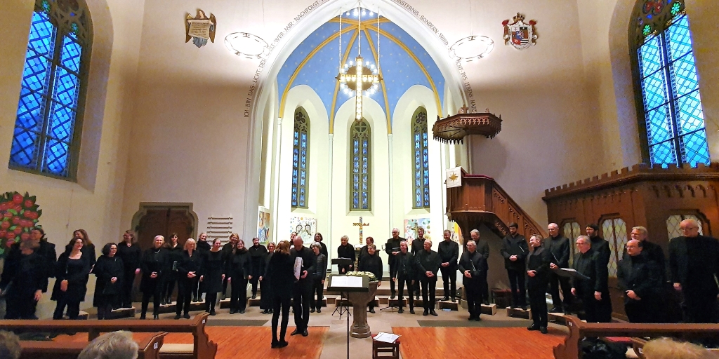 Chorkonzert des Kurt-Thomas-Kammerchores in der Kirche Friedrichsdorf-Seulberg
