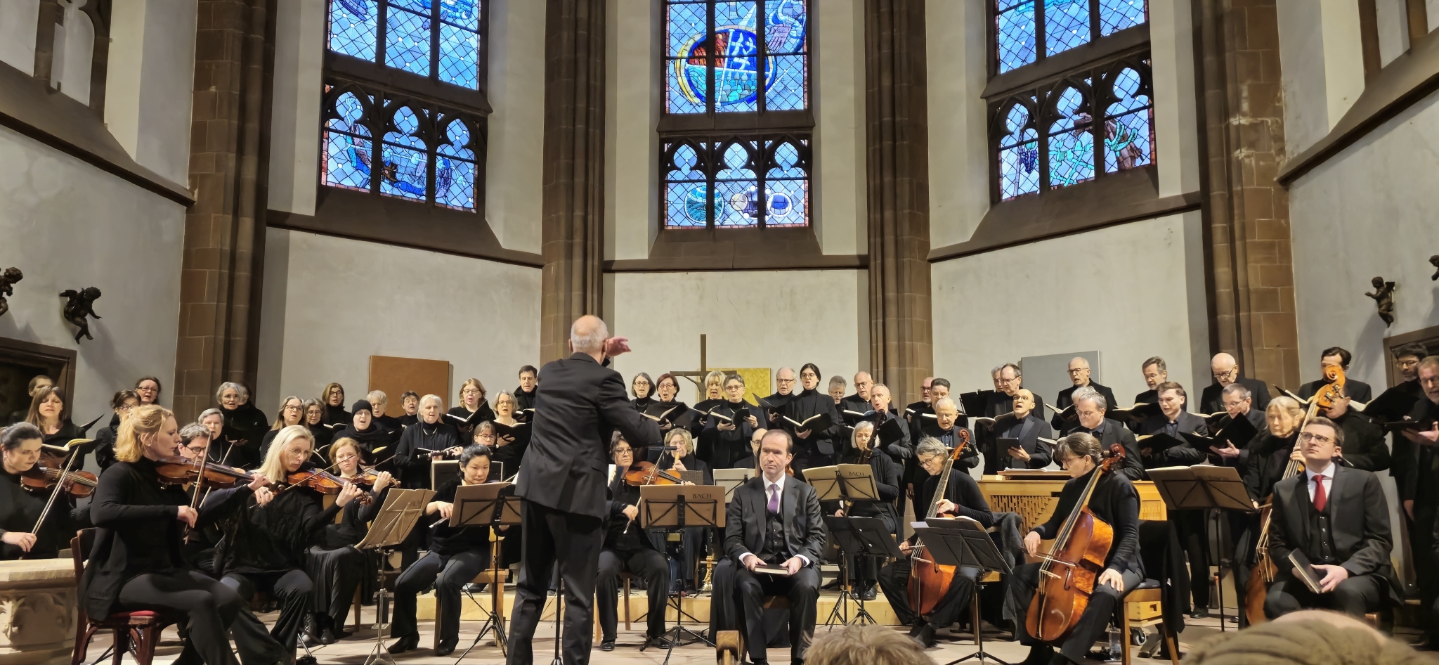 Palmarum 2024 | Bach | Johannes-Passion | Dreikönigskirche Frankfurt am Main - Kurt-Thomas-Kammerchor | Telemann-Ensemble Frankfurt | Leitung: Andreas Köhs