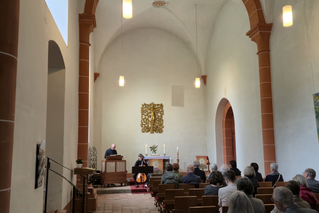 "Arnsburger Vesper" | Barocco in due in der Paradieskapelle im Kloster Arnsburg | Petra Köhs, Barockcello und Andreas Köhs, Truhenorgel "Arnsburger Vesper" | Barocco in due in der Paradieskapelle im Kloster Arnsburg | Petra Köhs, Barockcello und Andreas Köhs, Truhenorgel